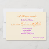 ::DOUANE: Civonna's Vrijgezellenfeest op jacht Kaart (Achterkant)