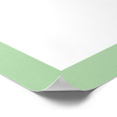 DOUANE COLOR Photo Afstuderen Signature Message Poster (Hoek)