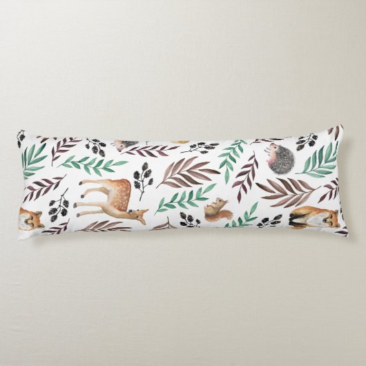 Douane Cute Animal Kind Room Decor Lichaamskussen (Achterkant)