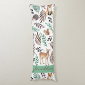 Douane Cute Animal Kind Room Decor Lichaamskussen (Voorkant Verticaal)