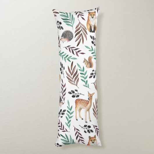 Douane Cute Animal Kind Room Decor Lichaamskussen (Achterkant (Verticaal))