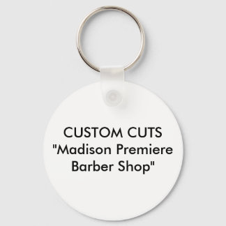 DOUANE CUTS"Madison Premiere Barber Shop" Sleutelhanger