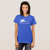 Douane Dames Biljart Poolcompetitie Team T-shirts (Voorkant volledig)
