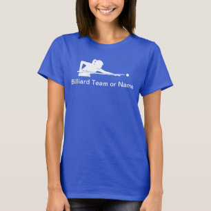 Douane Dames Biljart Poolcompetitie Team T-shirts