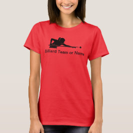 Douane Dames Biljart Poolcompetitie Team T-shirts