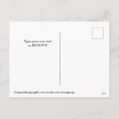 Douane, de groene Baskische groet van Kerstmis Feestdagenkaart (Achterkant)