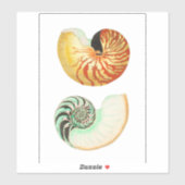 DOUANE DOUANE VINYL STICKER : NAUTILUS (Vel)