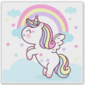 DOUANE DOUANE VINYL STICKER: UNICORN STICKER (Voorkant)