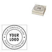 Douane eenvoudige rubberen stempel (Gestempeld)