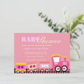 Douane-etentreinbabydouche Kaart (Staand voorkant)