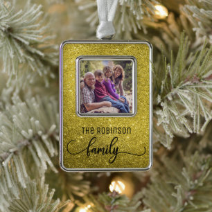 DOUANE FAMILIE FOTO CHRISTMAS ORNAMENT