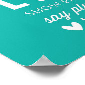 DOUANE FAMILIEVOORSCHRIFTEN moderne typografie gro Poster (Hoek)