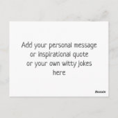 DOUANE Foto Best DAD Ever Vaderdag Cadeau Briefkaart (Achterkant)