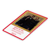 DOUANE FOTO HOLIDAY GREETCARD MAGNET MAGNEET (Linkerzijde)