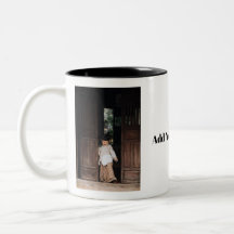 Douane Foto Koffie, Voeg Foto en Tekst Toe