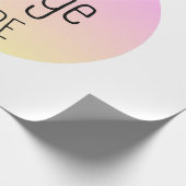 Douane Foto- of Logo Inpakpapier (Hoek)