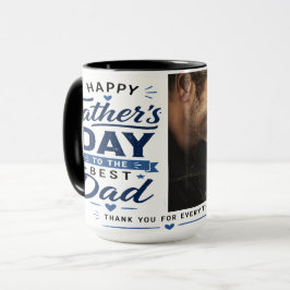 Douane foto Vaderdag cadeau mok - Beste papa ooit