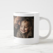 Douane foto Vaderdag cadeau mok - Beste papa ooit (Rechts)
