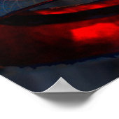 Douane-fotofotoreherdenking met typografie poster (Hoek)