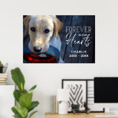 Douane-fotofotoreherdenking met typografie poster (Thuiskantoor)