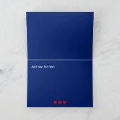 Douane Gelukkige 4th van Juli & Gelukkige 50ste Ve Kaart (Binnen)