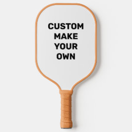 Douane gepersonaliseerde PICKLEBALL PADDLE Blanco