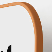 Douane gepersonaliseerde PICKLEBALL PADDLE Blanco  (Links Detail)