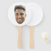 Douane Gezicht Bachelorette Handventilator Handwaaier (Voorkant en achterkant)