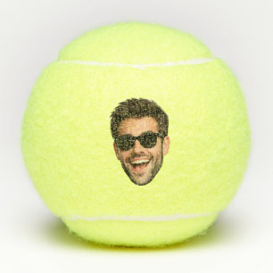 Douane Gezicht Foto Gepersonaliseerde Feest Favori Tennisballen