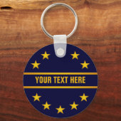 DOUANE GOLDEN STARS-sleutelketen Sleutelhanger (Voorkant)
