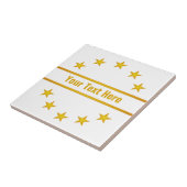 DOUANE GOLDEN STARS tegel Tegeltje (Zijkant)