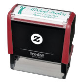Douane Golf Adres Stempel - Zelfinkende Logo (Product)