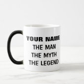 Douane het man de mythe de legende 11oz mok van de (Links)
