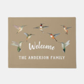 Douane Hummingbird Doormat Deurmat (Voorkant)