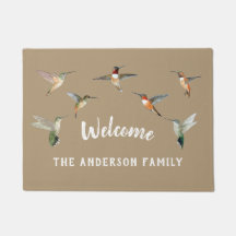 Douane Hummingbird Doormat