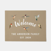 Douane Hummingbird Doormat Deurmat (Voorkant)