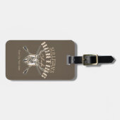 Douane Hunter NAME Deer Trophy Rifle Hunting Club Bagagelabel (Voorkant horizontaal)