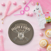 Douane Hunter NAME Deer Trophy Rifle Hunting Club Papieren Bordje (Feest)