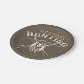 Douane Hunter NAME Deer Trophy Rifle Hunting Club Papieren Bordje (Gekanteld)