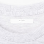 DOUANE IJZER OP ETIKETTERS LABELS (Aangebracht)