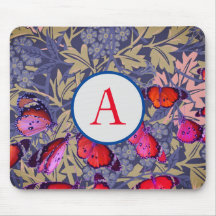 DOUANE INITIAAL MUISMAT MORRIS EN BUTTERFLIES