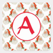 DOUANE-INITIAAL VIERKANTE STICKER (Voorkant)