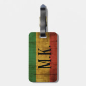 Douane-ion Bagagelabel Judah (Achterkant verticaal)