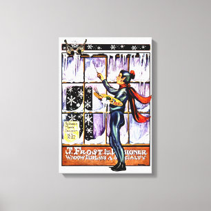 DOUANE JACK FROST COVERART CANVAS WRAP AFDRUK