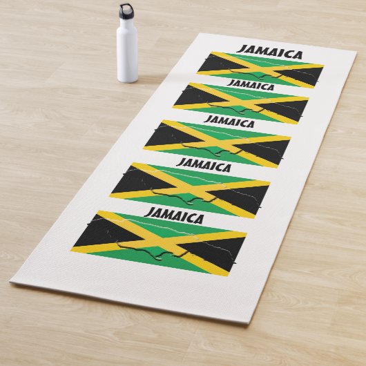 Douane JAMAICAANSE VLAG Yogamat (In situ)
