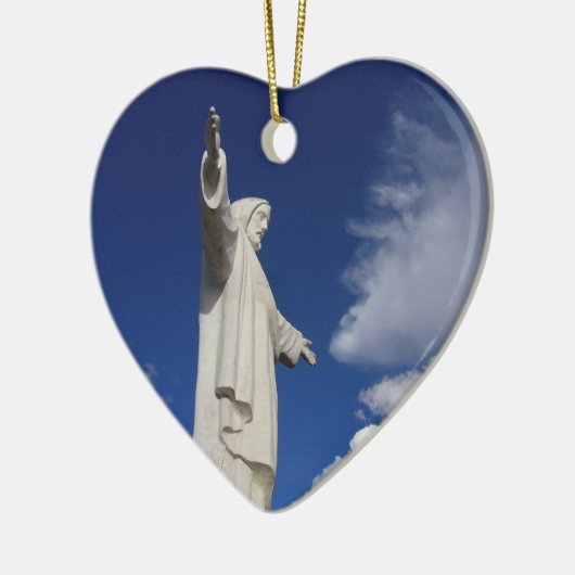 douane jeshart keramisch ornament (Links)