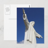 douane-jesusstandbeeld briefkaart (Voorkant / Achterkant)
