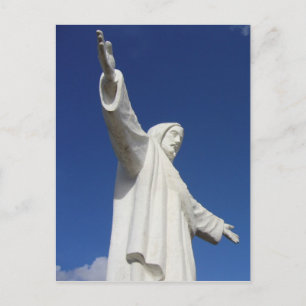 douane-jesusstandbeeld briefkaart