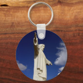 douane-jesusstandbeeld sleutelhanger (Voorkant)