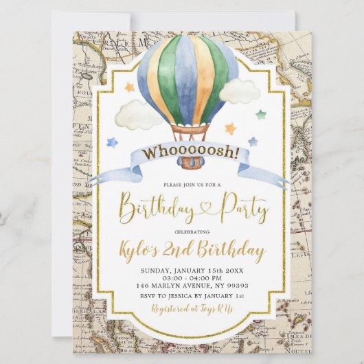 DOUANE KAART (Voorkant)